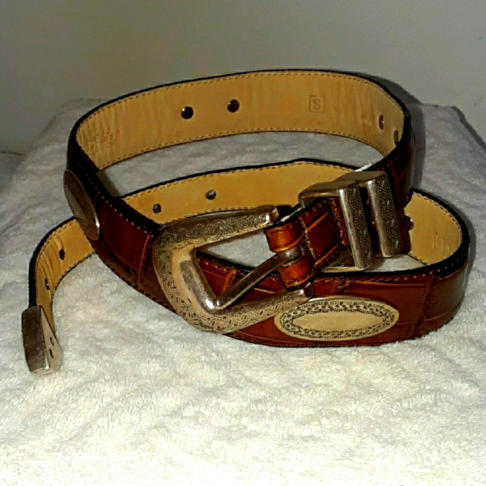 FOSSIL Leather belt Sz Small